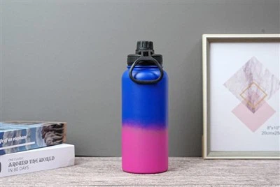 32oz Stainless hlau nqus tsev vacuum Flask Dej lub raj mis Leak pov thawj